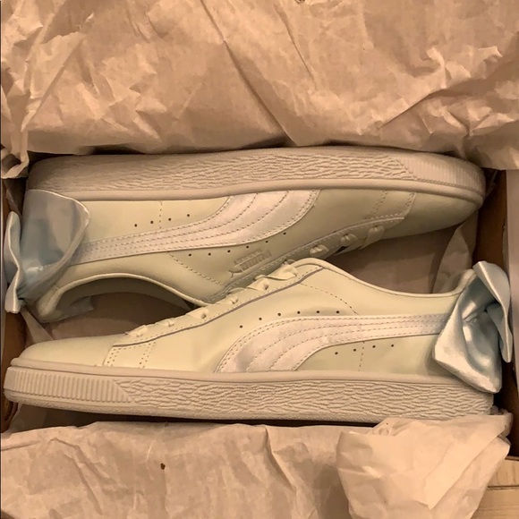 🌞DAYLIGHT SAVINGS SALE🌞PUMA Basket Bow Sneakers - Picture 6 of 8